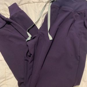 EUC purple shadow zamora joggers